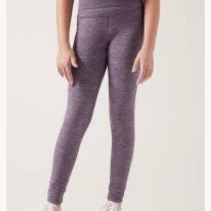 Athleta Girl Polartec Tight - violet heather